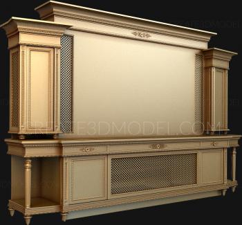Cupboard (SHK_0115) 3D model for CNC machine