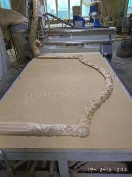 Headboard (SK_0306) 3D model for CNC machine