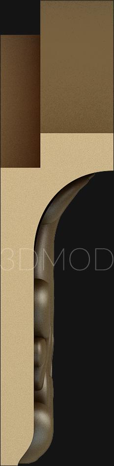Headboard (SK_0365) 3D model for CNC machine