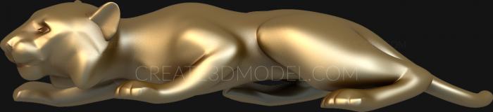 Statuette (STK_0016) 3D model for CNC machine
