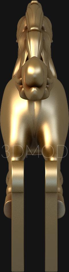 Statuette (STK_0055) 3D model for CNC machine