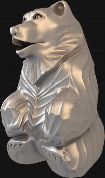 Statuette (STK_0079) 3D model for CNC machine