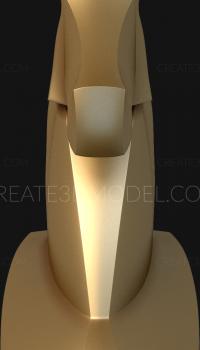 Statuette (STK_0135) 3D model for CNC machine