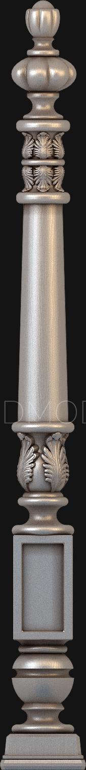 Pillar (ST_0011) 3D model for CNC machine
