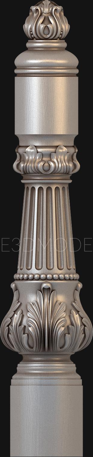 Pillar (ST_0122) 3D model for CNC machine