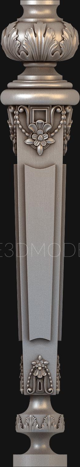 Pillar (ST_0157) 3D model for CNC machine