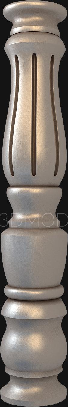 Pillar (ST_0160) 3D model for CNC machine