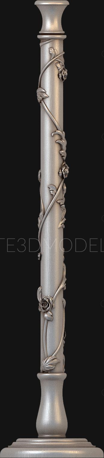 Pillar (ST_0170) 3D model for CNC machine
