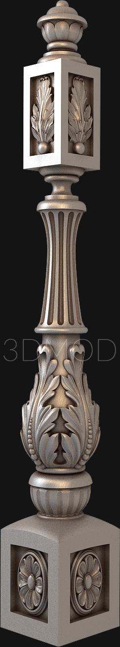 Pillar (ST_0181) 3D model for CNC machine