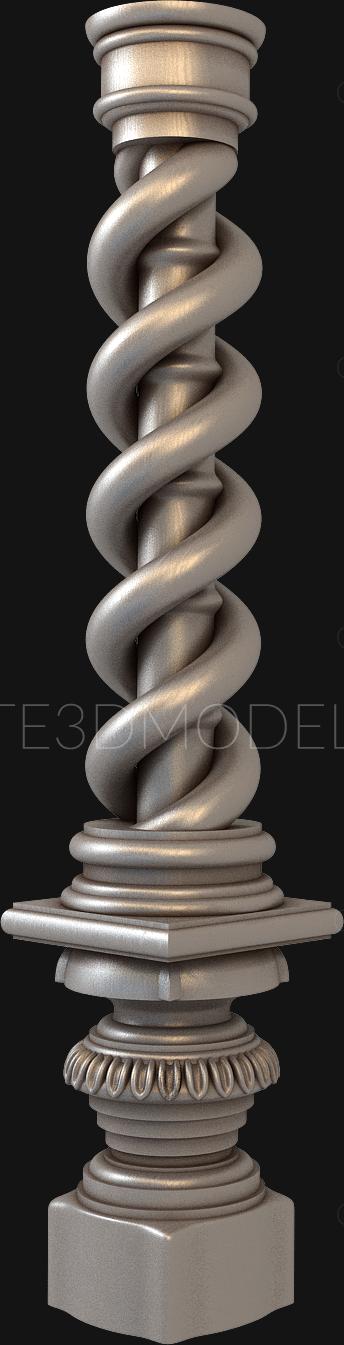 Pillar (ST_0219) 3D model for CNC machine