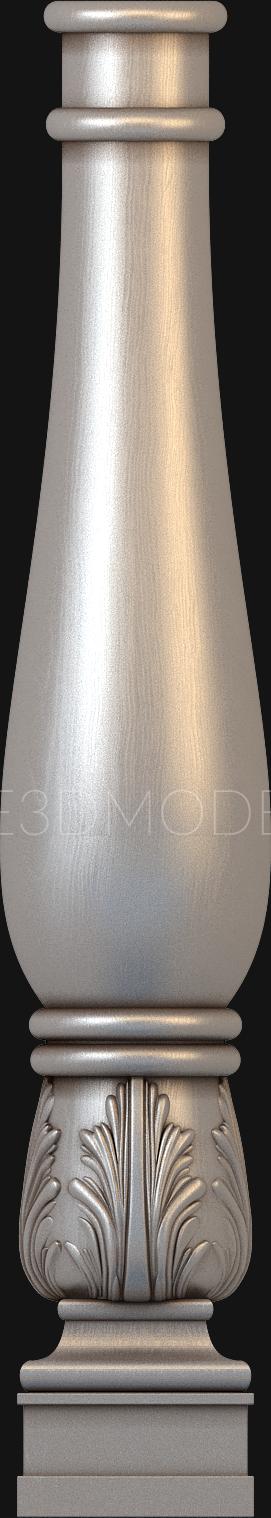 Pillar (ST_0221) 3D model for CNC machine
