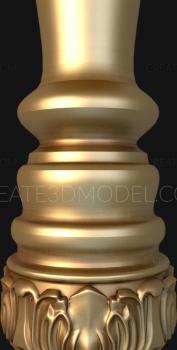 Pillar (ST_0222) 3D model for CNC machine