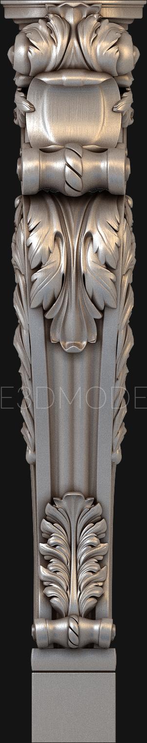 Pillar (ST_0252) 3D model for CNC machine