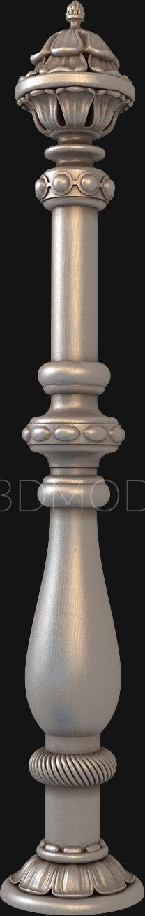 Pillar (ST_0274) 3D model for CNC machine