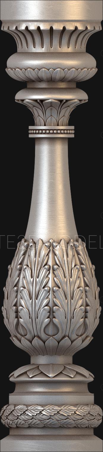 Pillar (ST_0283) 3D model for CNC machine