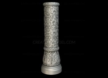 Pillar (ST_0285) 3D model for CNC machine