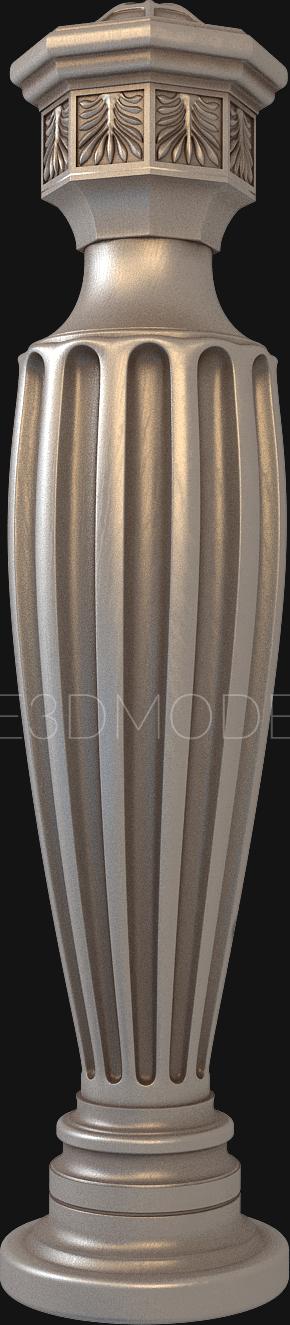Pillar (ST_0288) 3D model for CNC machine