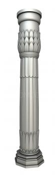 Pillar (ST_0290) 3D model for CNC machine