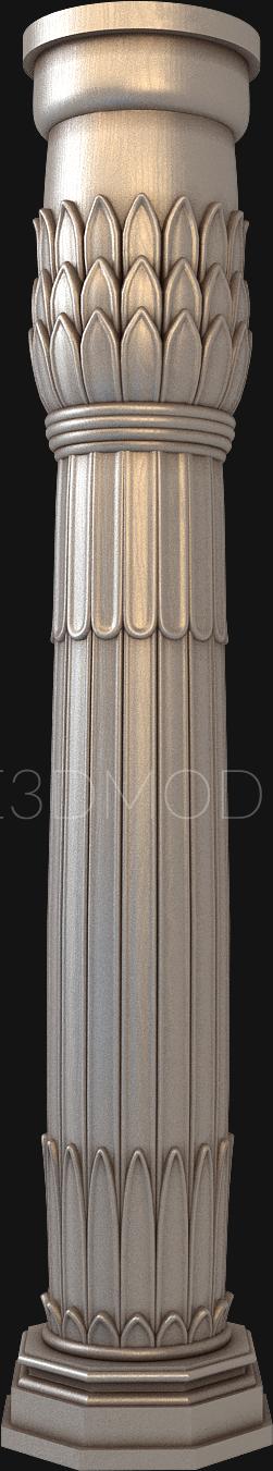 Pillar (ST_0290) 3D model for CNC machine