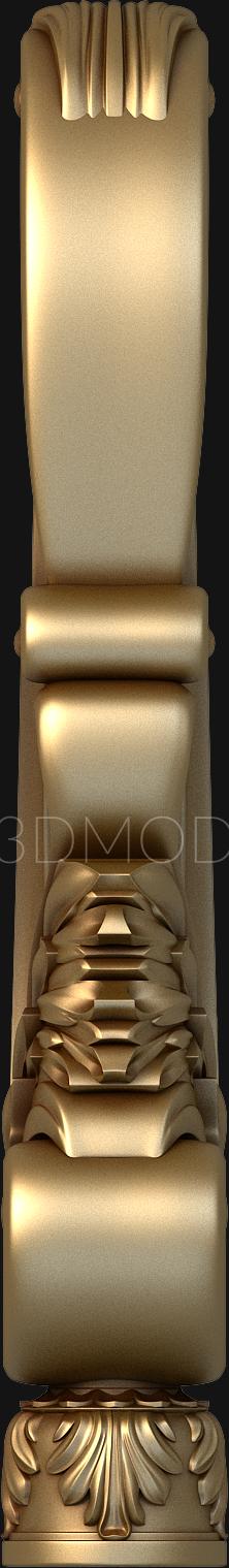 Pillar (ST_0303) 3D model for CNC machine