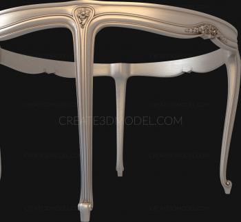 Tables (STL_0001) 3D model for CNC machine