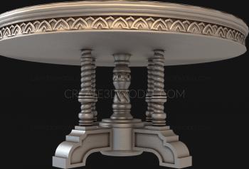 Tables (STL_0005) 3D model for CNC machine