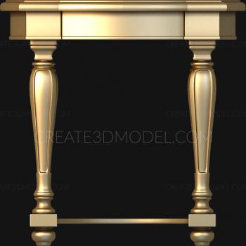 Tables (STL_0015) 3D model for CNC machine