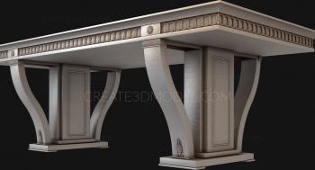Tables (STL_0036) 3D model for CNC machine