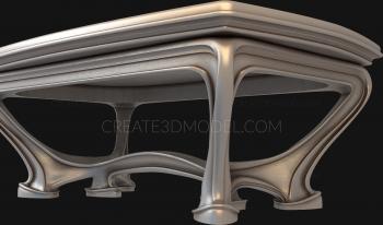 Tables (STL_0044) 3D model for CNC machine