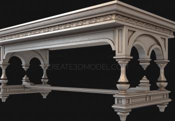 Tables (STL_0054) 3D model for CNC machine