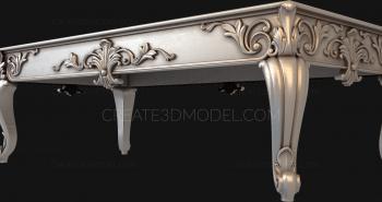 Tables (STL_0060) 3D model for CNC machine