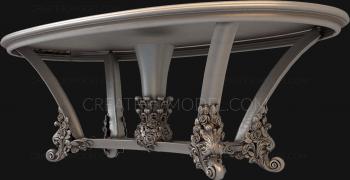 Tables (STL_0072) 3D model for CNC machine