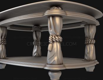 Tables (STL_0076) 3D model for CNC machine