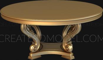 Tables (STL_0077) 3D model for CNC machine