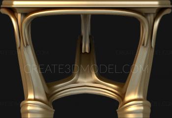 Tables (STL_0088) 3D model for CNC machine