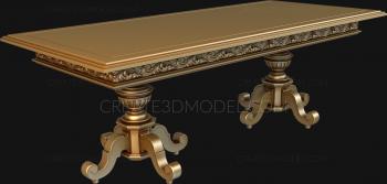 Tables (STL_0116) 3D model for CNC machine