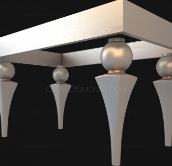 Tables (STL_0121) 3D model for CNC machine