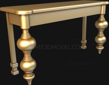 Tables (STL_0135) 3D model for CNC machine