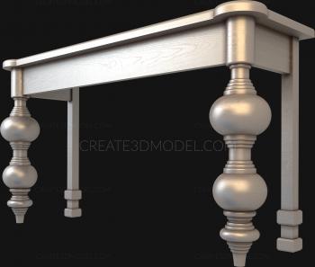 Tables (STL_0135) 3D model for CNC machine