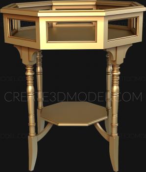 Tables (STL_0173) 3D model for CNC machine