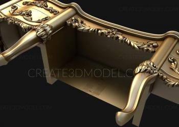 Tables (STL_0184) 3D model for CNC machine