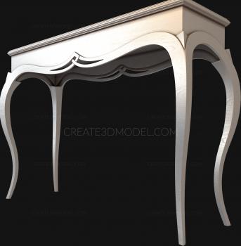 Tables (STL_0192) 3D model for CNC machine