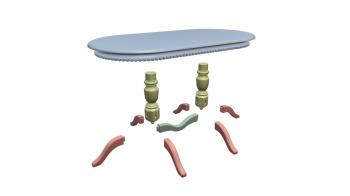 Tables (STL_0199) 3D model for CNC machine