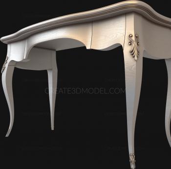 Tables (STL_0204) 3D model for CNC machine