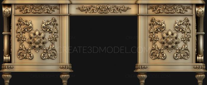 Tables (STL_0236) 3D model for CNC machine