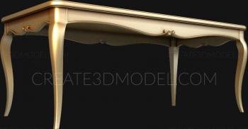 Tables (STL_0246) 3D model for CNC machine