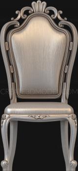 Chair (STUL_0026) 3D model for CNC machine