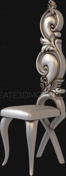 Chair (STUL_0029) 3D model for CNC machine