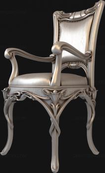 Chair (STUL_0042) 3D model for CNC machine
