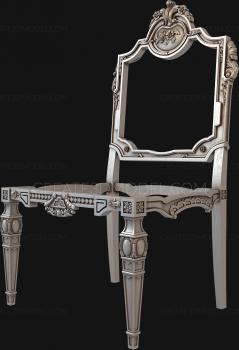 Chair (STUL_0073) 3D model for CNC machine